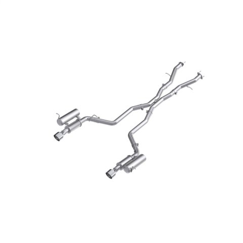 MBRP 2011+ Dodge Durango AL Series 3.0in Cat-Back Dual Rear Exit Exhaust thumbnail 1