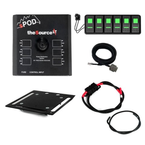 sPOD SourceLT Modular w/Green LED for 36in Battery Cables thumbnail 1