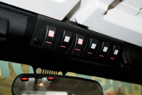 sPOD 09-18 Jeep Wrangler JK SourceLT w/Blue LED Switch Panel thumbnail 5