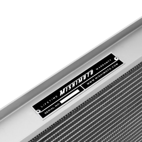 Mishimoto Universal Dual Pass Race Radiator 27x19x3 Inches Aluminum Radiator thumbnail 6