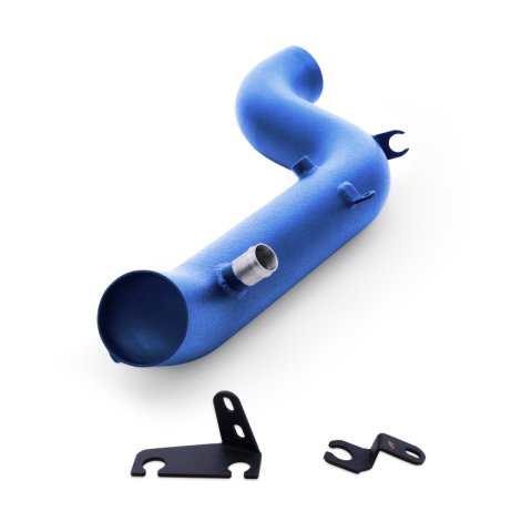 Mishimoto 2016 Ford Focus RS 2.3L Performance Air Intake Kit - Wrinkle Nitrous Blue thumbnail 8