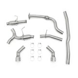 Mishimoto 2016+ Chevrolet Camaro 2.0T Dual Polished Tip Cat-Back Exhaust thumbnail 1