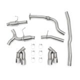 Mishimoto 2016+ Chevrolet Camaro 2.0T Quad Polished Tip Cat-Back Exhaust thumbnail 1