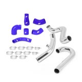 Mishimoto Mitsubishi Lancer Evolution 7/8/9 Intercooler Pipe Kit Blue thumbnail 1