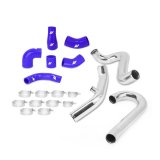 Mishimoto Mitsubishi Lancer Evolution 7/8/9 Intercooler Pipe Kit Blue thumbnail 2