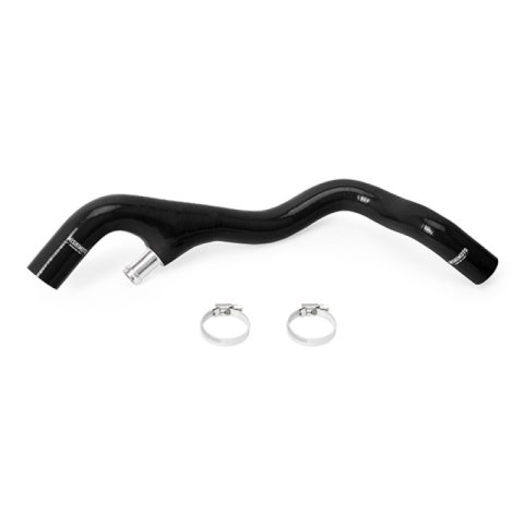 Mishimoto 05-07 Ford F-250/F-350 6.0L Powerstroke Lower Overflow Black Silicone Hose Kit thumbnail 4