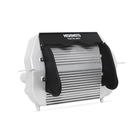 Mishimoto 2011-2014 Ford F-150 EcoBoost Silver Intercooler w/ Polished Pipes thumbnail 3