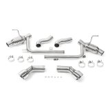 Mishimoto 2016+ Chevrolet Camaro SS Dual-Tip Pro Axle Back Exhaust w/ Polished Tips thumbnail 1