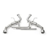 Mishimoto 2016+ Chevrolet Camaro SS Dual-Tip Pro Axle Back Exhaust w/ Polished Tips thumbnail 4
