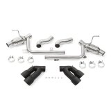 Mishimoto 2016+ Chevrolet Camaro SS Quad-Tip Pro Axle-Back Exhaust w/ Black Tips thumbnail 1