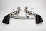 Mishimoto 2016+ Chevrolet Camaro SS Quad-Tip Pro Axle-Back Exhaust w/ Black Tips thumbnail 2