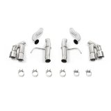 Mishimoto 2016+ Chevrolet Camaro 2.0T Quad-Tip Race Axle-Back Exhaust w/ Polished Tips thumbnail 1