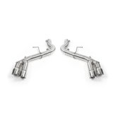 Mishimoto 2016+ Chevrolet Camaro 2.0T Quad-Tip Race Axle-Back Exhaust w/ Polished Tips thumbnail 4