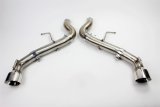 Mishimoto 2016+ Chevrolet Camaro SS Dual-Tip Race Axle-Back Exhaust w/ Polished Tips thumbnail 1