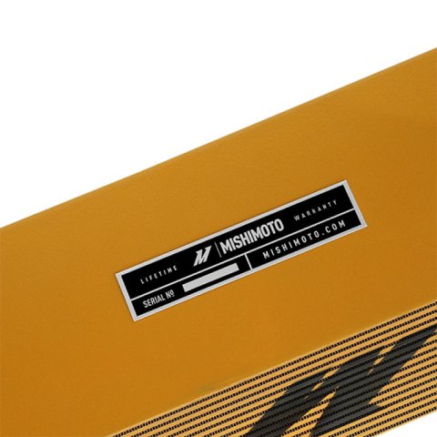 Mishimoto 2013+ Ford Focus ST Gold Intercooler w/ Black Pipes thumbnail 3