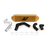 Mishimoto 2013+ Ford Focus ST Gold Intercooler w/ Polished Pipes thumbnail 2