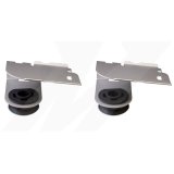 Mishimoto 97-04 Ford Mustang Aluminum Radiator Stay Set thumbnail 1