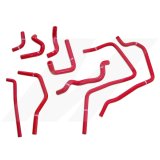 Mishimoto 01-05 Subaru WRX Red Silicone Ancillary Hoses thumbnail 1