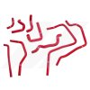 Mishimoto 01-05 Subaru WRX Red Silicone Ancillary Hoses thumbnail 7