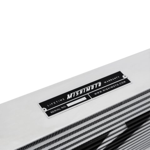 Mishimoto Universal Silver S Line Intercooler Overall Size: 31x12x3 Core Size: 23x12x3 Inlet /Outlet thumbnail 7