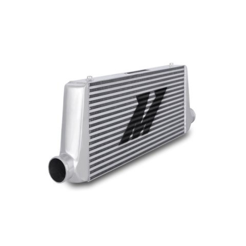 Mishimoto Universal Silver R Line Intercooler Overall Size: 31x12x4 Core Size: 24x12x4 Inlet /Outlet thumbnail 3