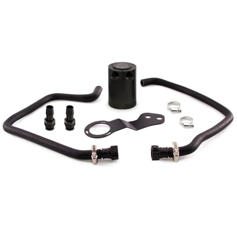 Mishimoto 2016+ Chevrolet Camaro SS Baffled Oil Catch Can Kit - Black thumbnail 3