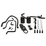 Mishimoto 2013+ Cadillac ATS 2.0T Baffled Oil Catch Can Kit - Black thumbnail 1
