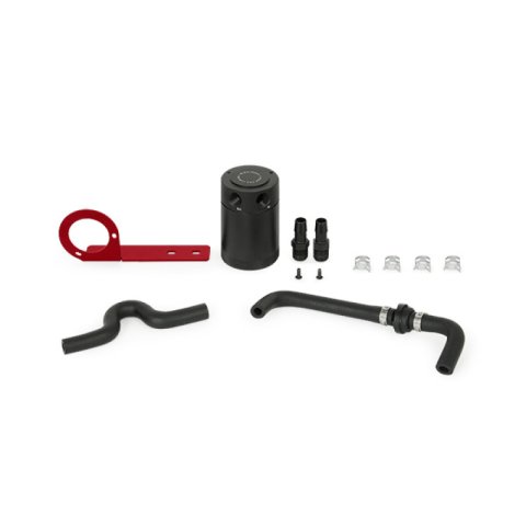 Mishimoto 2017+ Honda Civic Type R Baffled Oil Catch Can Kit - Red thumbnail 4
