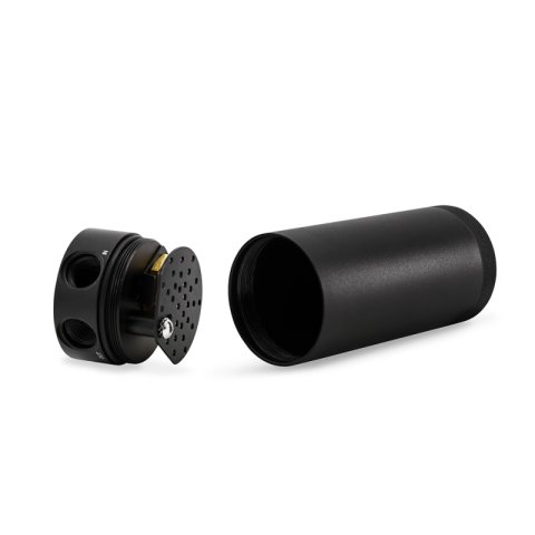 Mishimoto 2009+ Dodge Ram 5.7L Baffled Oil Catch Can Kit - Black thumbnail 2