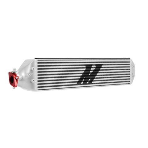 Mishimoto 2016+ Honda Civic 1.5T / 2017+ Honda Civic Si Silver Intercooler Kit w/Red Pipes thumbnail 7