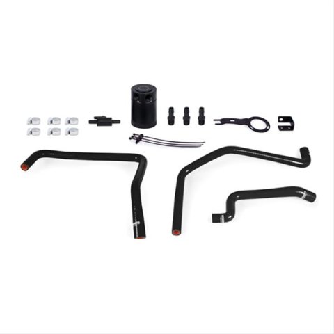 Mishimoto 2016+ Mazda Miata Baffled Oil Catch Can Kit - Black thumbnail 1