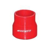 Mishimoto 2.5 to 3.0 Inch Red Transition Coupler thumbnail 1