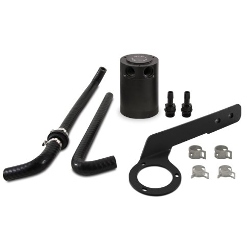 Mishimoto 2018+ Honda Accord 2.0T Baffled Oil Catch Can PCV Side - Black thumbnail 1