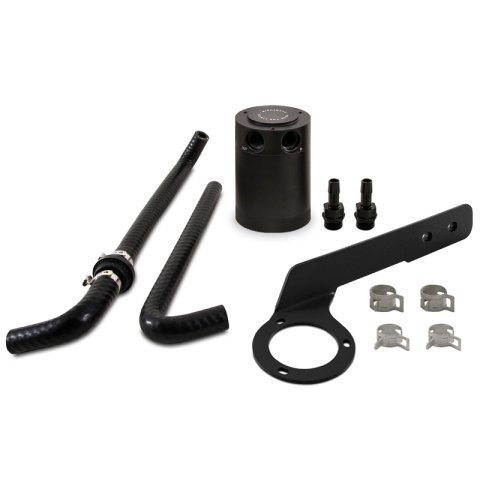 Mishimoto 2018+ Honda Accord 2.0T Baffled Oil Catch Can PCV Side - Black thumbnail 3