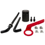 Mishimoto 2018+ Honda Accord 2.0T Baffled Oil Catch Can PCV Side - Red thumbnail 3