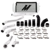 Mishimoto 2017+ Ford F150 3.5L EcoBoost Performance Intercooler Kit - Silver Cooler Polished Pipes thumbnail 1