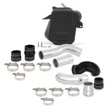 Mishimoto 11-16 Ford 6.7L Powerstroke Air-To-Water Intercooler Kit - Wrinkle Black w/ Polished Pipes thumbnail 1