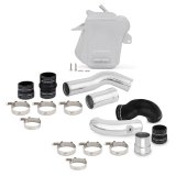 Mishimoto 11-16 Ford 6.7L Powerstroke Air-To-Water Intercooler Kit - Wrinkle Silver w/Polished Pipes thumbnail 1