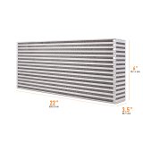 Mishimoto Universal Air-to-Air Intercooler Core - 22in / 6in / 3.5in thumbnail 3