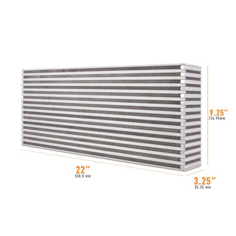 Mishimoto Universal Air-to-Air Intercooler Core - 22in / 9.25in / 3.25in thumbnail 2