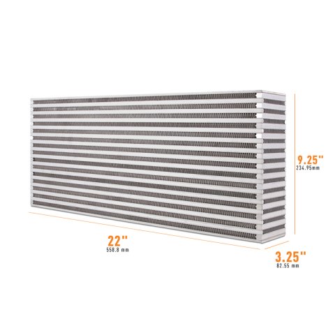 Mishimoto Universal Air-to-Air Intercooler Core - 22in / 9.25in / 3.25in thumbnail 3