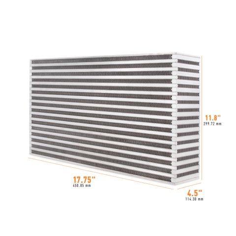 Mishimoto Universal Air-to-Air Intercooler Core - 17.75in / 11.8in / 4.5in thumbnail 2