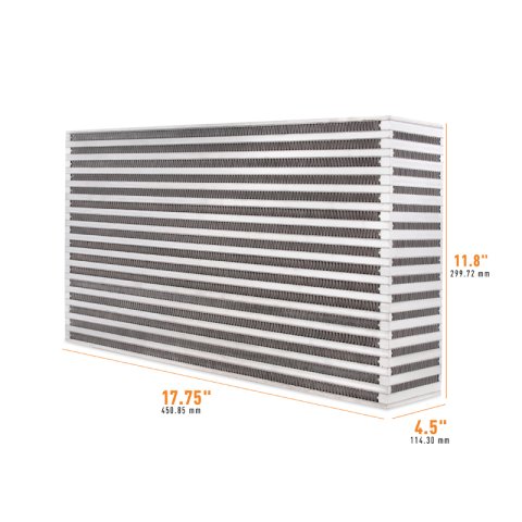 Mishimoto Universal Air-to-Air Intercooler Core - 17.75in / 11.8in / 4.5in thumbnail 3