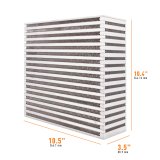 Mishimoto Universal Air-to-Air Intercooler Core - 10.5in / 10.4in / 3.5in thumbnail 3