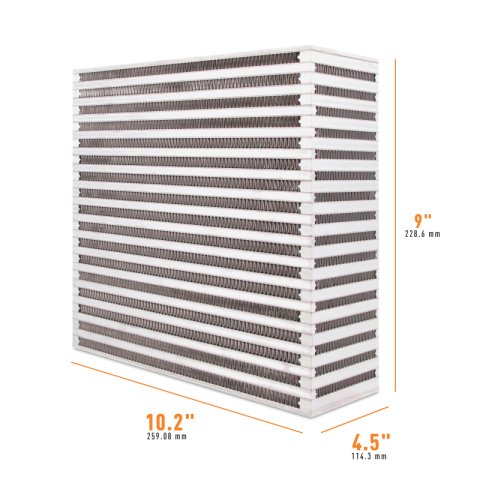 Mishimoto Universal Air-to-Air Intercooler Core - 10.2in / 9in / 4.5in thumbnail 1
