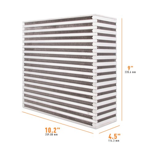 Mishimoto Universal Air-to-Air Intercooler Core - 10.2in / 9in / 4.5in thumbnail 3
