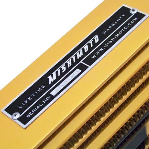 Mishimoto Eat Sleep Race Special Edition Gold M-Line Intercooler thumbnail 4