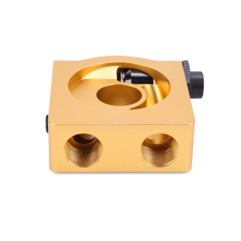 Mishimoto Oil Sandwich Plate w/ Rear-Mounted Thermostat thumbnail 4