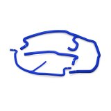 Mishimoto 05-08 Chevy Corvette/Z06 Blue Silicone Ancillary Hose Kit thumbnail 1