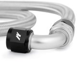 Mishimoto 5 Ft Stainless Steel Braided Hose w/ -10AN Fittings thumbnail 6